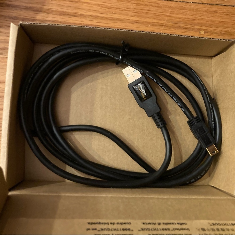 USB 2.0 A-Male to Mini-B cable high-speed - NIB - Picture 3 of 3